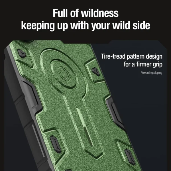 For Samsung Galaxy S25 Ultra Case NILLKIN CamShield Armor Prop Flip Lens Bracket Case with Kickstand for Samsung S25 Ultra Cover – Image 6