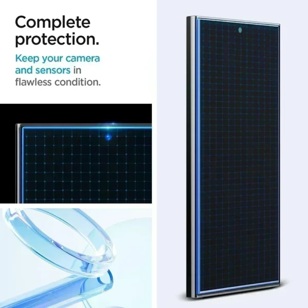 1-2PCS Dust Free Screen Protector For Samsung Galaxy S24 Ultra Tempered Glass Install Box for Samsung S24 Plus Full Cover Glass - Image 9