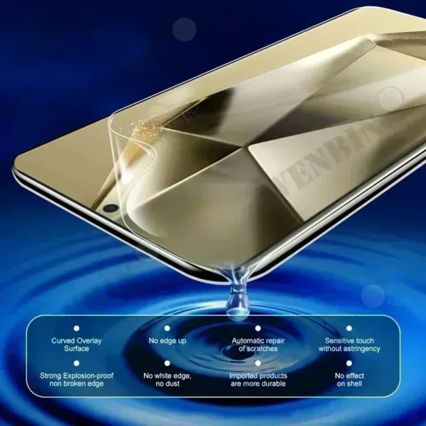 5 Pcs Hydrogel Film For Samsung Galaxy S24 S23 S22 S21 Ultra Plus S23 FE Note 20 Ultra A55 A54 A35 A15 A14 5G Screen Protector - Image 5