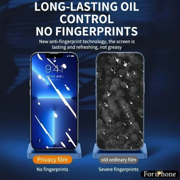 Cut Edge Luxury Tempered Glass For iPhone 15 14 12 Pro Max Screen Protector iPhone 13 11 iphone14 Plus X R XS XR Full Cover Film - Image 4
