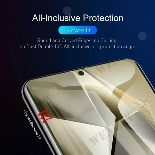 5 Pcs Hydrogel Film For Samsung Galaxy S24 S23 S22 S21 Ultra Plus S23 FE Note 20 Ultra A55 A54 A35 A15 A14 5G Screen Protector - Image 3