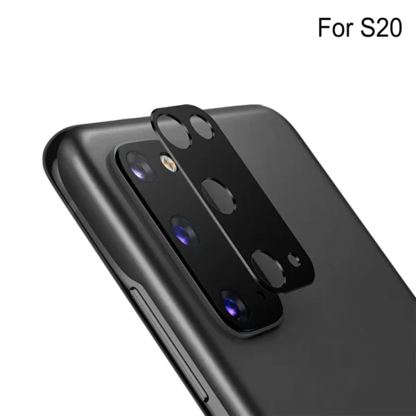 Camera Lens Protector Protective Film For S20 Ultra Metal Rear Lens Ring Case Cover For SamsungGalaxy S20 Plus/S20 Ultra – Image 2