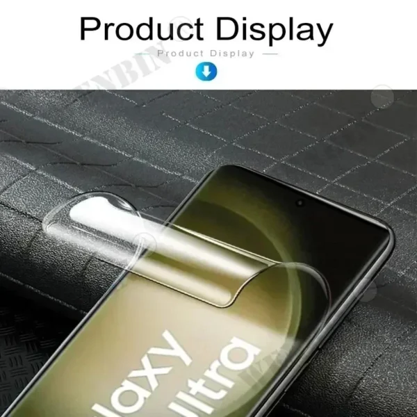5 Pcs Hydrogel Film For Samsung Galaxy S24 S23 S22 S21 Ultra Plus S23 FE Note 20 Ultra A55 A54 A35 A15 A14 5G Screen Protector - Image 6