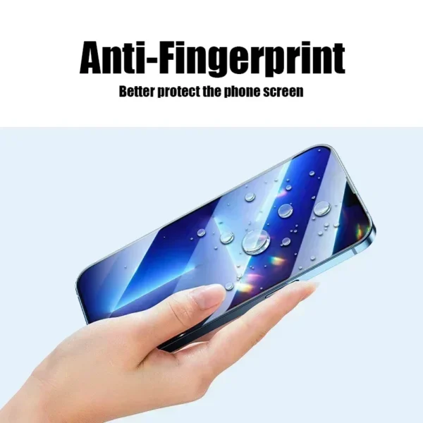 5Pcs Tempered Glass For iPhone 15 14 13 12 11 Pro XR X XS Max Screen Protector For iPhone 7 8 Plus Full Cover Protective Glass - Imagen 5