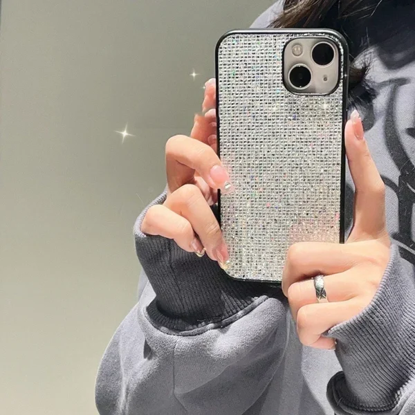 Luxury brand Bling Glitter sequin Soft phone case for iphone 15 14 11 12 13 Pro 7 8 Plus X XS XR MAX SE MiNi Back Cover Capa - Image 4