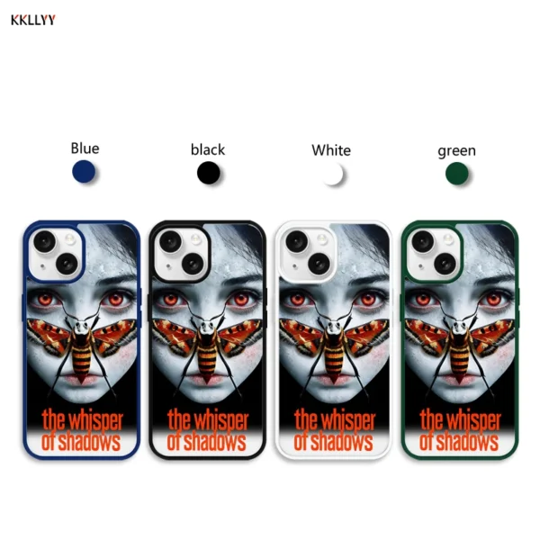 Acrylic magnetic Phone Case for iPhone 16E/15/14/13 Pro Max/12/XR Printed Phone Cover Eagle moths Shockproof Holiday gifts - Image 8