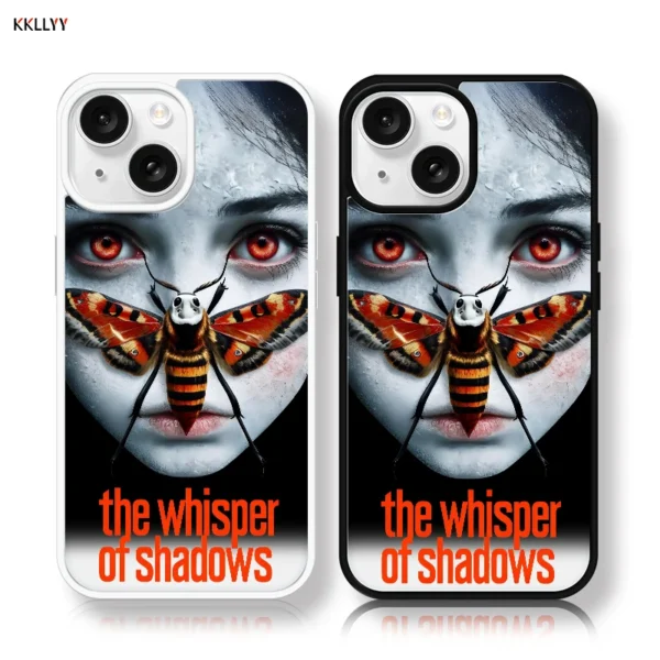 Acrylic magnetic Phone Case for iPhone 16E/15/14/13 Pro Max/12/XR Printed Phone Cover Eagle moths Shockproof Holiday gifts - Image 2