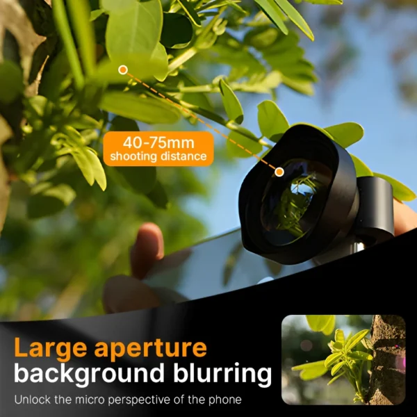 Professional Phone Camera lens 17mm 10X Macro Lens Universal For iPhone 13 14 15 16 Mini Pro Max Samsung S20 S21 S22 S23 Ultra Huawei XiaoMi Phone Lens - Imagen 5