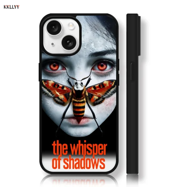 Acrylic magnetic Phone Case for iPhone 16E/15/14/13 Pro Max/12/XR Printed Phone Cover Eagle moths Shockproof Holiday gifts - Image 4